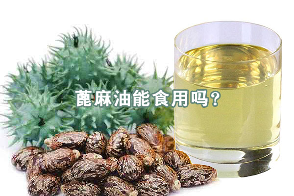 蓖麻油能食用吗？