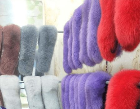 狐狸毛领 狐狸毛领